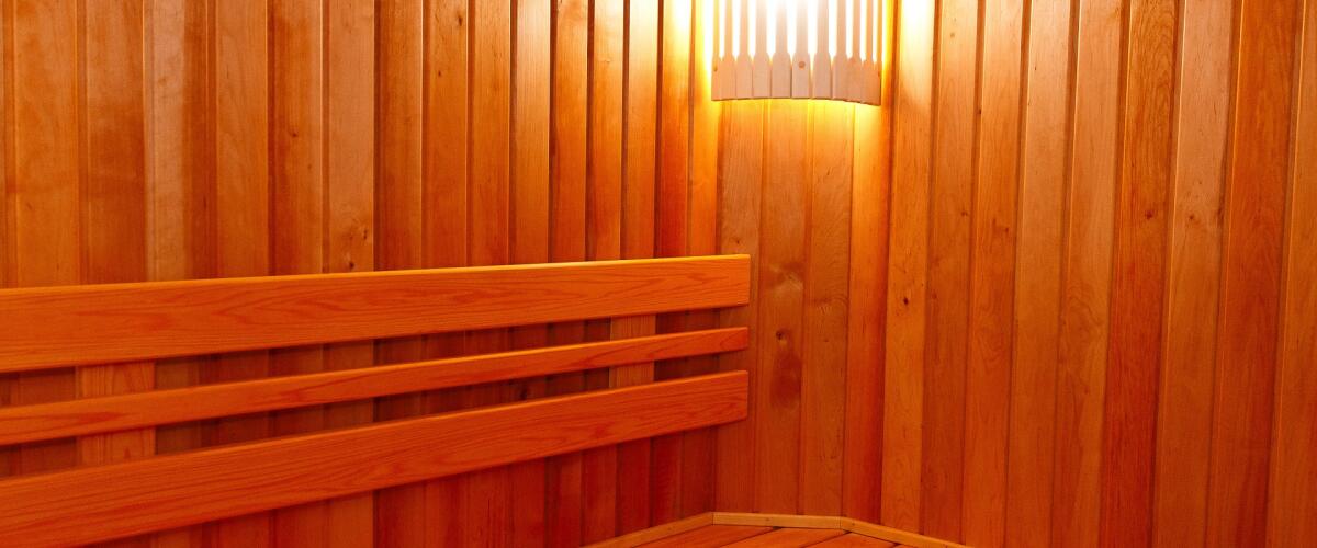 De diehard sauna van Thermen Holiday 