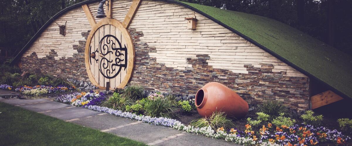 De hobbitsauna van Thermen Holiday 